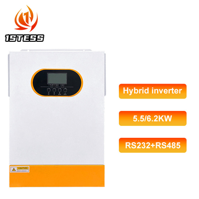 MPPT Off Grid Inverter 6.2KW Inverter هیبریدی برای سیستم خورشیدی 48V فرکانس 50Hz/60Hz