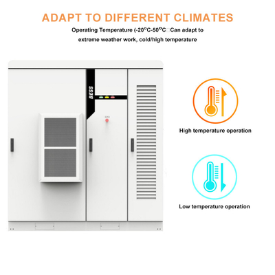 100kWh و 215kWh ذخیره انرژی نیروگاه خورشیدی برای تجاری و صنعتی