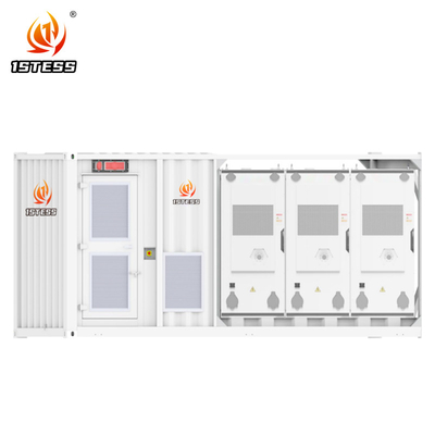 سیستم ذخیره انرژی باتری خنک کننده مایع 1MW برای نوع شبکه 3P3W با باتری BYD Blade LiFePO4