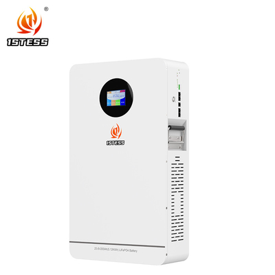 باتری لیتیوم مدل lifepo4 نصب روی دیوار سیستم باتری ذخیره انرژی خورشیدی