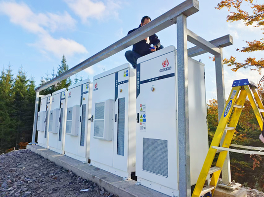 سیستم ذخیره انرژی باتری خورشیدی 100kW 80kwh 20ft 40ft لیتیوم یون Lifepo4 مخزن خنک کننده مایع BESS