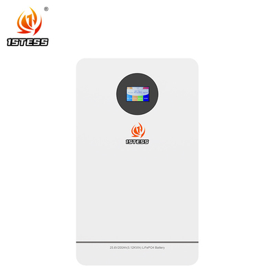 25 تا جديد6.2V 200ah سیستم خورشیدی دیواری lifepo4 انرژی powerwall 5.12kwh باتری لیتیوم سیستم خورشیدی ذخیره سازی خانه باتری
