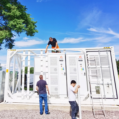 سیستم ذخیره انرژی باتری OEM 1mw از شبکه خارج سیستم انرژی خورشیدی BESS
