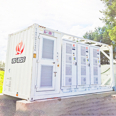 کنترل و نظارت از راه دور 1mw 2mw 3mw سیستم ذخیره انرژی خورشیدی با محدوده ولتاژ 400-800V