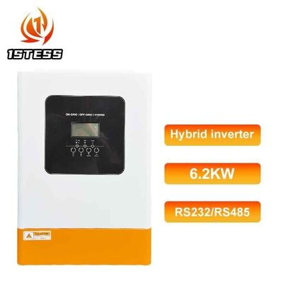اینورتر هیبریدی 120A MPPT 48 ولت خالص Sine Wave inverter هیبریدی خورشیدی 5.5KW 6.2KW