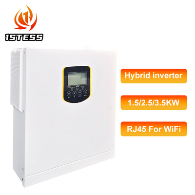 1.5kW 2.5kW 3.5kW inverter خورشیدی هیبریدی با خروجی دوگانه برای شبکه روشن / خاموش -10 °C تا 55 °C