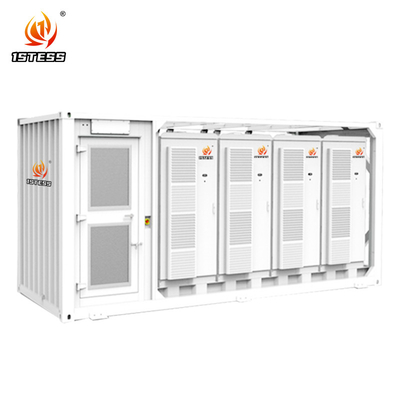 طراحی ماژولار ESS ظرفی 1MWh ظرفیت 20ft اندازه محدوده ولتاژ 400-800V برای ادغام باد خورشیدی