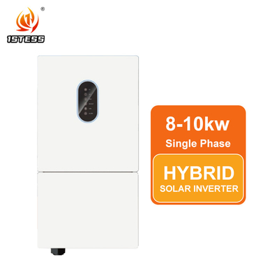 IP66 Single Phase Dual Output MPPT On/Off Grid اینورتر خورشیدی موج سینوس خالص 48V 8kw 10kw اینورتر خورشیدی