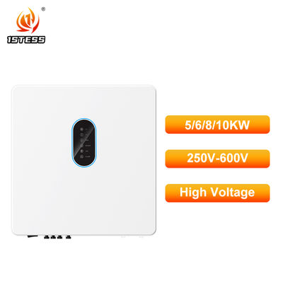 اینورتر خورشیدی هیبریدی با خروجی موج سینوسی خالص، سه فاز، متصل به شبکه و جدا از شبکه، MPPT، IP65، 250V-600V، 5 کیلووات، 6 کیلووات، 8 کیلووات، 10 کیلووات، دارای حفاظت در برابر جزیره ای شدن