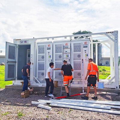 All in One 1MWh Energy Storage Container with Modular Design for Seamless Solar and Wind Turbine Integration