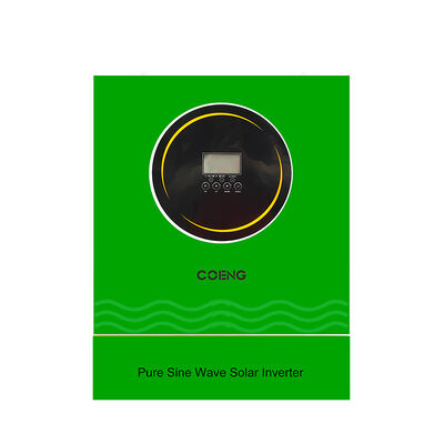 48V 5.5kw 6.2kw هیبرید خورشیدی اینورتر از شبکه تک فاز موج سینس خالص با فعال سازی باتری لیتیوم و شارژر خورشیدی داخلی MPPT