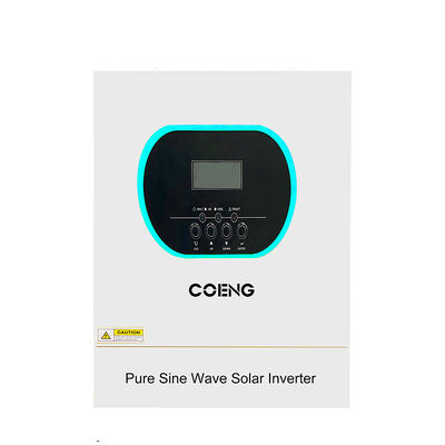 اینورتر خورشیدی هیبریدی خارج از شبکه تک فاز 48 ولت 5.5 کیلووات 6.2 کیلووات موج سینوسی خالص با حفاظت از اضافه بار و MPPT داخلی