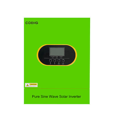 5.5kw 6.2kw 48V غیر شبکه ای اینورتر خورشیدی تک فاز خالص Sine Wave هیبرید MPPT بدون باتری برای پشتیبان کار می کند