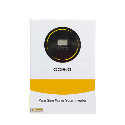 48V 6.2kw Hybrid Solar Inverter Off Grid Pure Sine Wave MPPT for Harsh Environment with Dust Cover