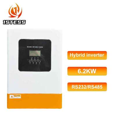 5.5kW 48V Battery Hybrid Inverter Single Phase MPPT 60-500Vdc Pure Sine Wave for Grid Tie with Backup Priority