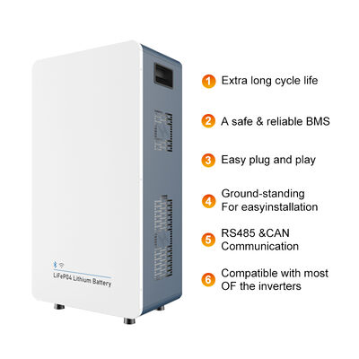 بانک باتری قابل اتصال موازی 10kWh تا 160kWh سیستم