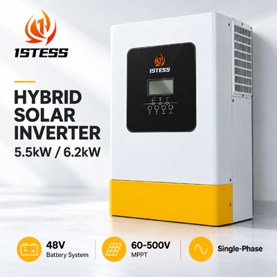 quality 1stess 5.5kW / 6.2kW 48V inverter خورشیدی هیبریدی factory